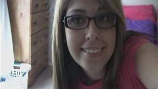 Sexy Naked Babe in Glasses porn video